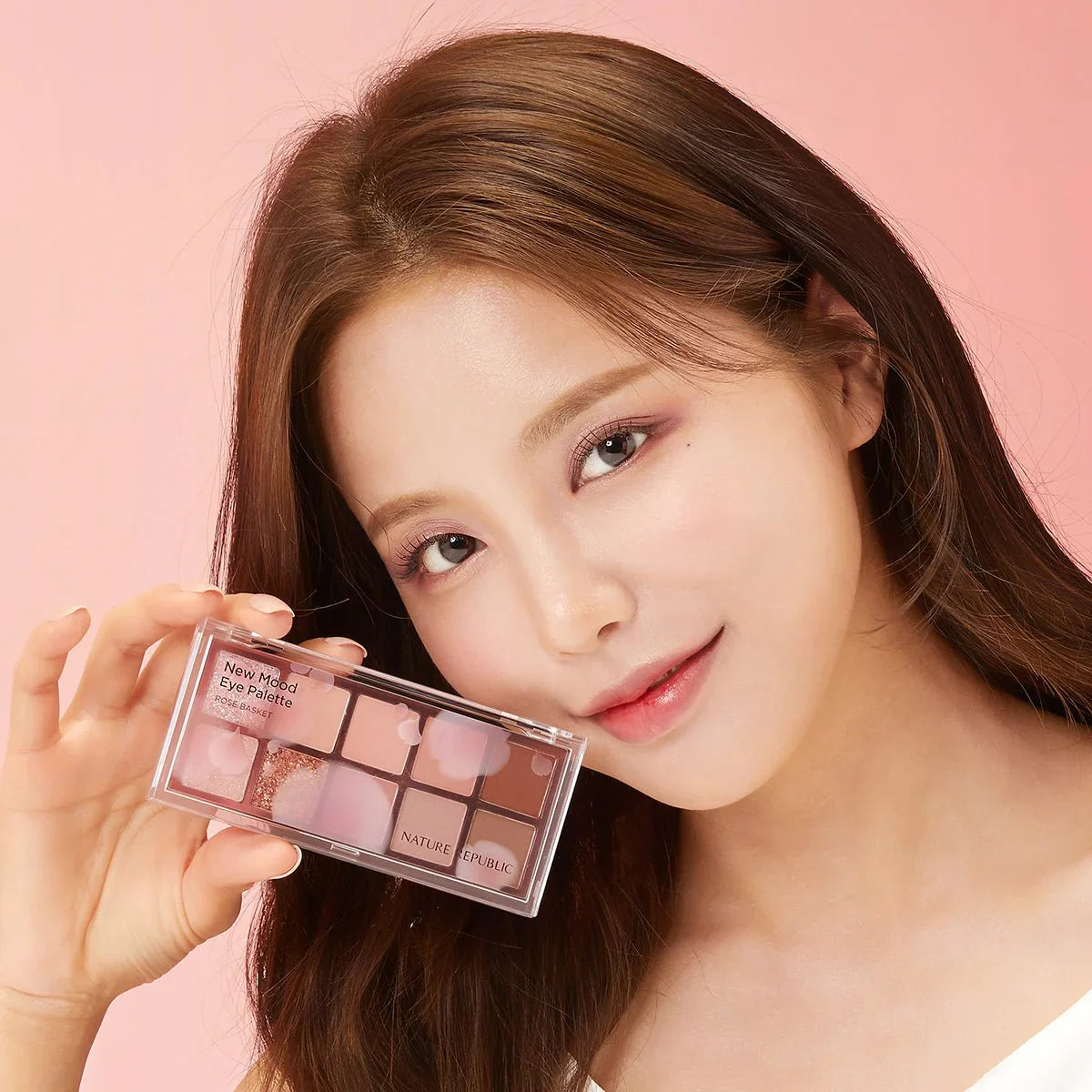 Nature Republic New Mood Eyeshadow Palette 03 Rose Basket