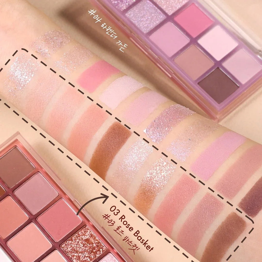 Nature Republic New Mood Eyeshadow Palette 03 Rose Basket