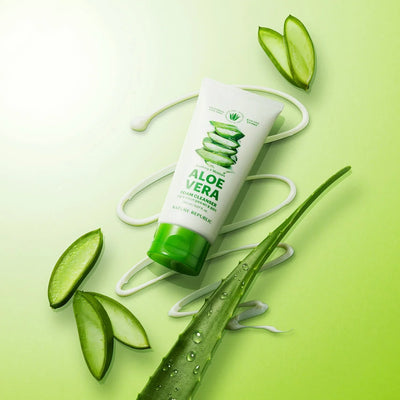 Nature Republic Mild & Moisture Aloe Vera Foam Cleanser - Image 2