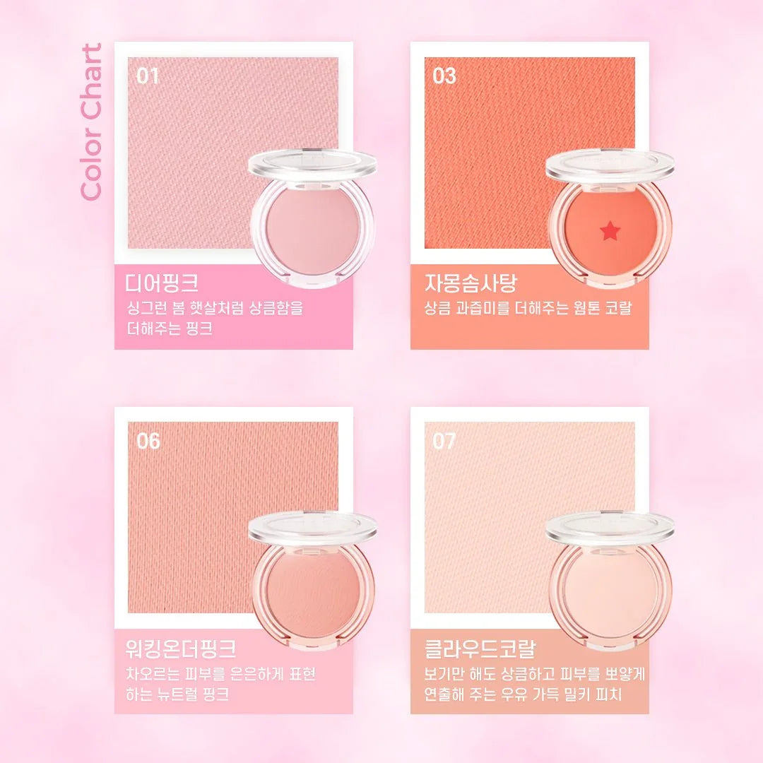 Nature Republic By Flower Blusher 01 Dear Pink