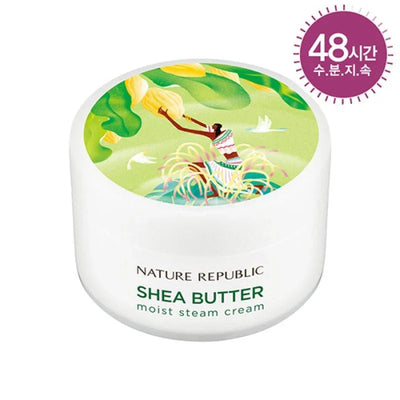 Nature Republic Shea Butter Steam Cream Moist (Normal, Dry Skin) - Image 4