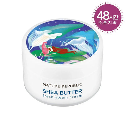 Nature Republic Shea Butter Steam Cream Fresh (Oily, Combination Skin) - Image 3
