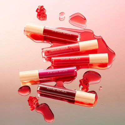Nature Republic By Flower Water Gel Tint 01 Crushed Cherry - Image 2