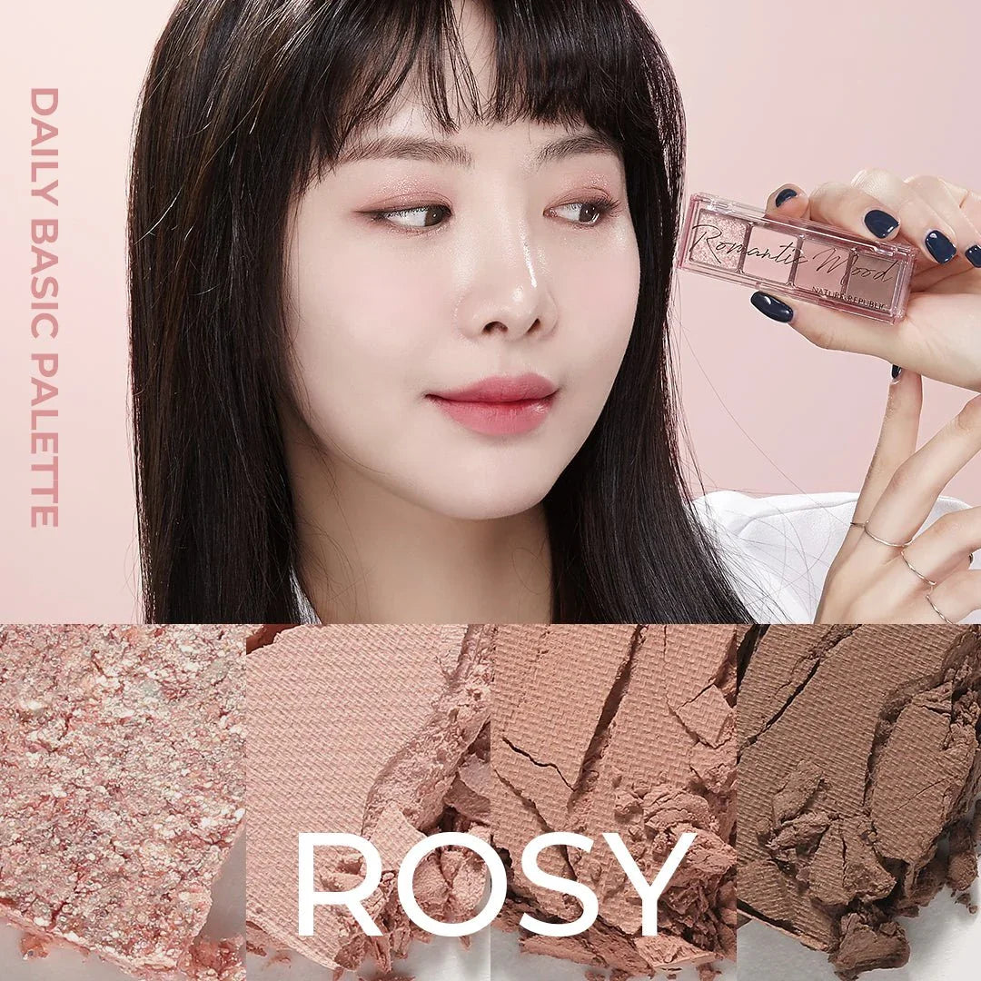 Nature Republic Daily Basic Eyeshadow Palette 02 Rosy