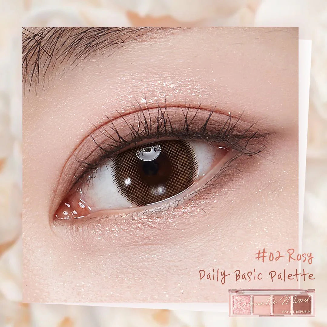 Nature Republic Daily Basic Eyeshadow Palette 02 Rosy