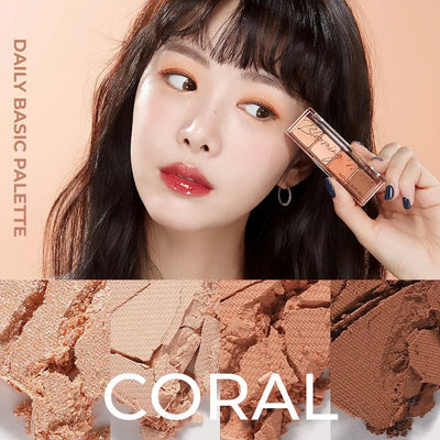 Nature Republic Daily Basic Eyeshadow Palette 04 Coral - Image 3