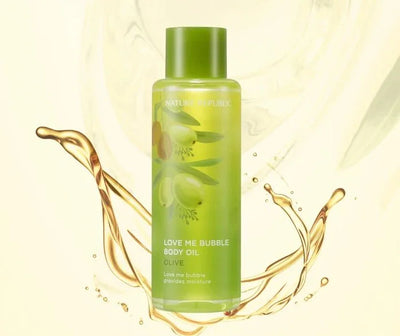 Nature Republic Love Me Bubble Body Oil - Olive - Image 2