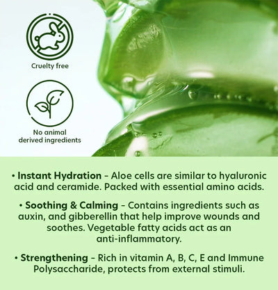 Nature Republic Mild & Moisture Aloe Vera Watery Gel (Tube) - Image 3