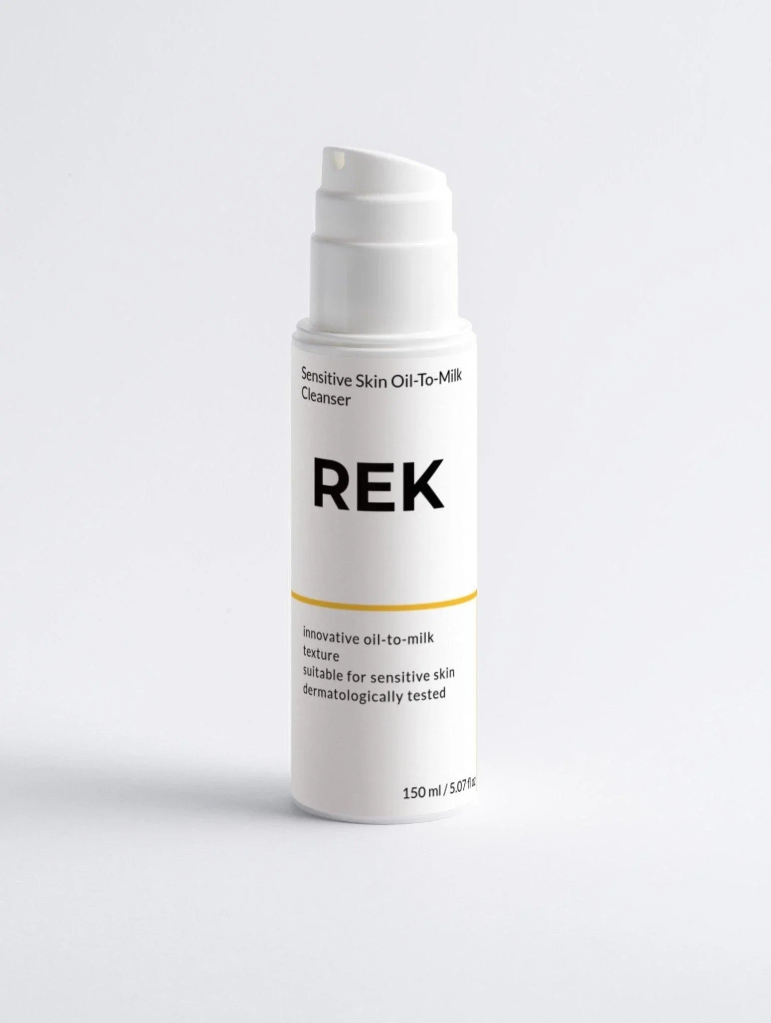 REK Cosmetics Oil-To-Milk Cleanser – Sensitive Skin Formula