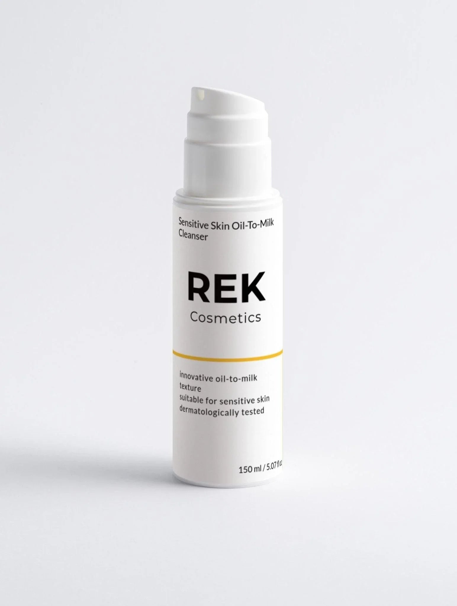 REK Cosmetics Oil-To-Milk Cleanser – Sensitive Skin Formula