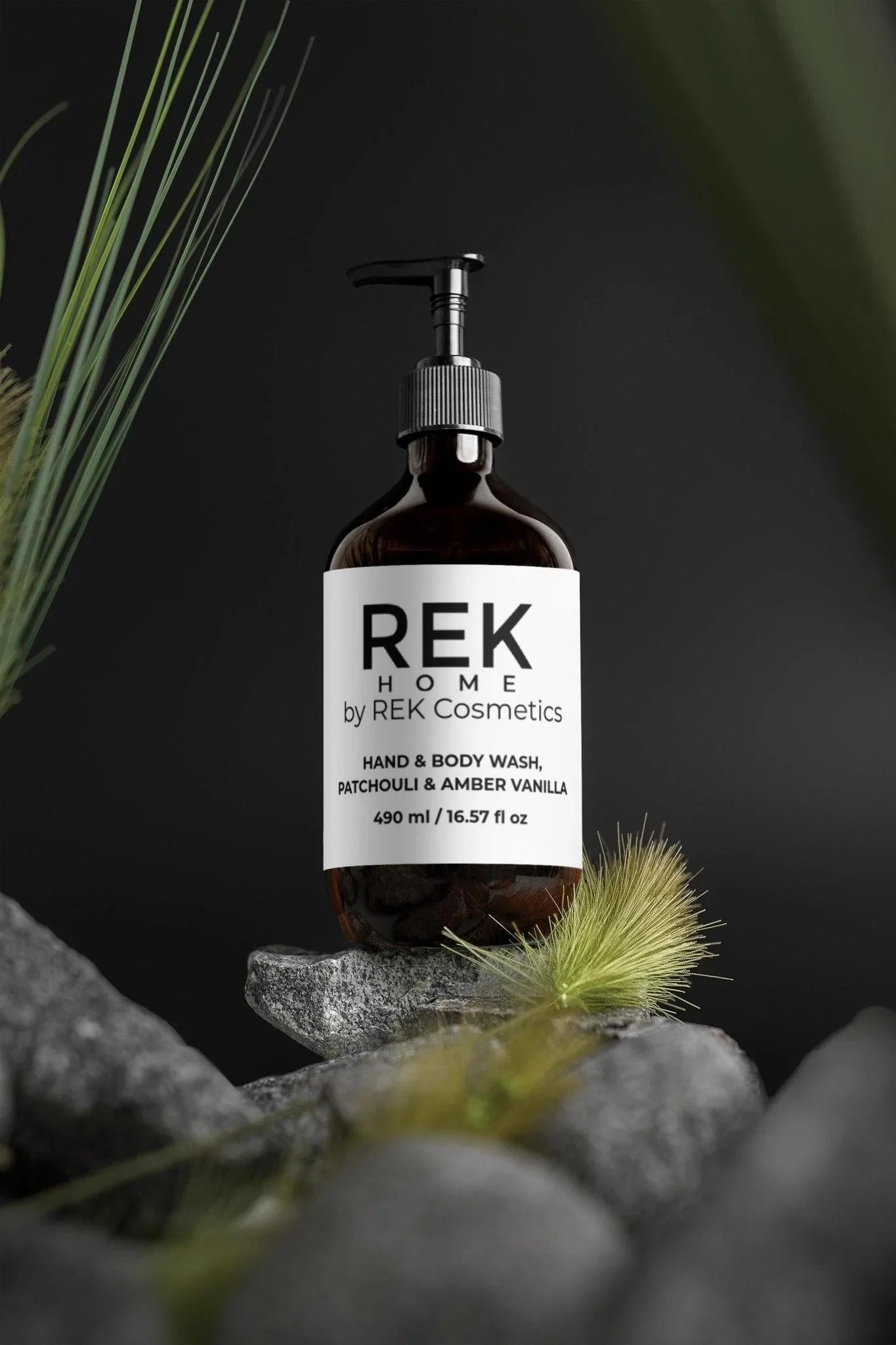 REK Cosmetics Patchouli & Amber Vanilla Hand & Body Wash