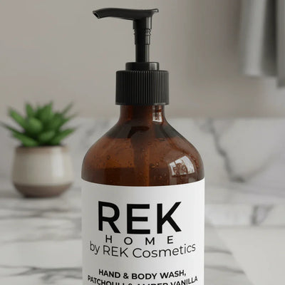 REK Cosmetics Patchouli & Amber Vanilla Hand & Body Wash - Image 1