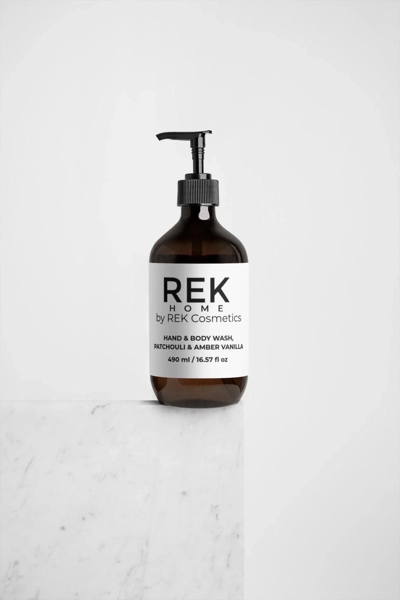 REK Cosmetics Patchouli & Amber Vanilla Hand & Body Wash