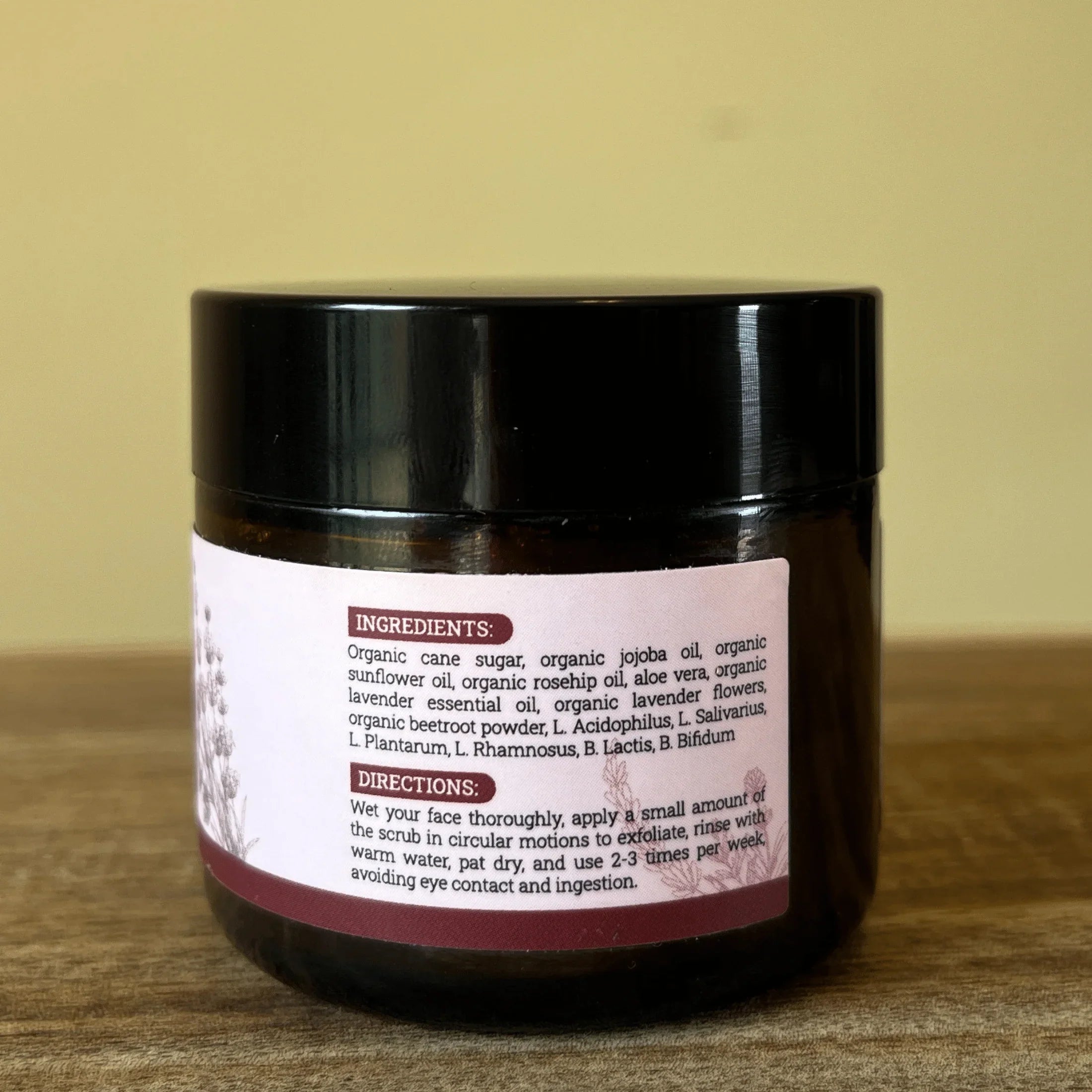 Elemental Wellness Shop Probiotic Face Scrub