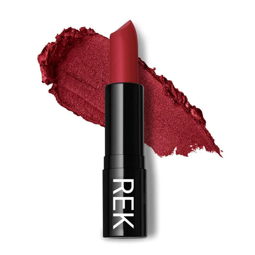 REK Cosmetics REK Matte Lipstick — Luxury Clean, Long-Lasting Vegan Formula