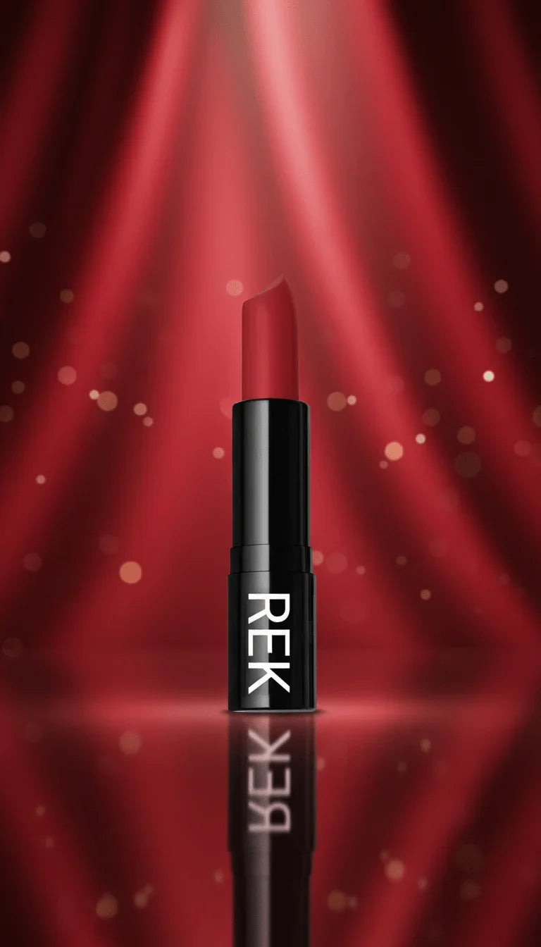 REK Cosmetics REK Matte Lipstick — Luxury Clean, Long-Lasting Vegan Formula