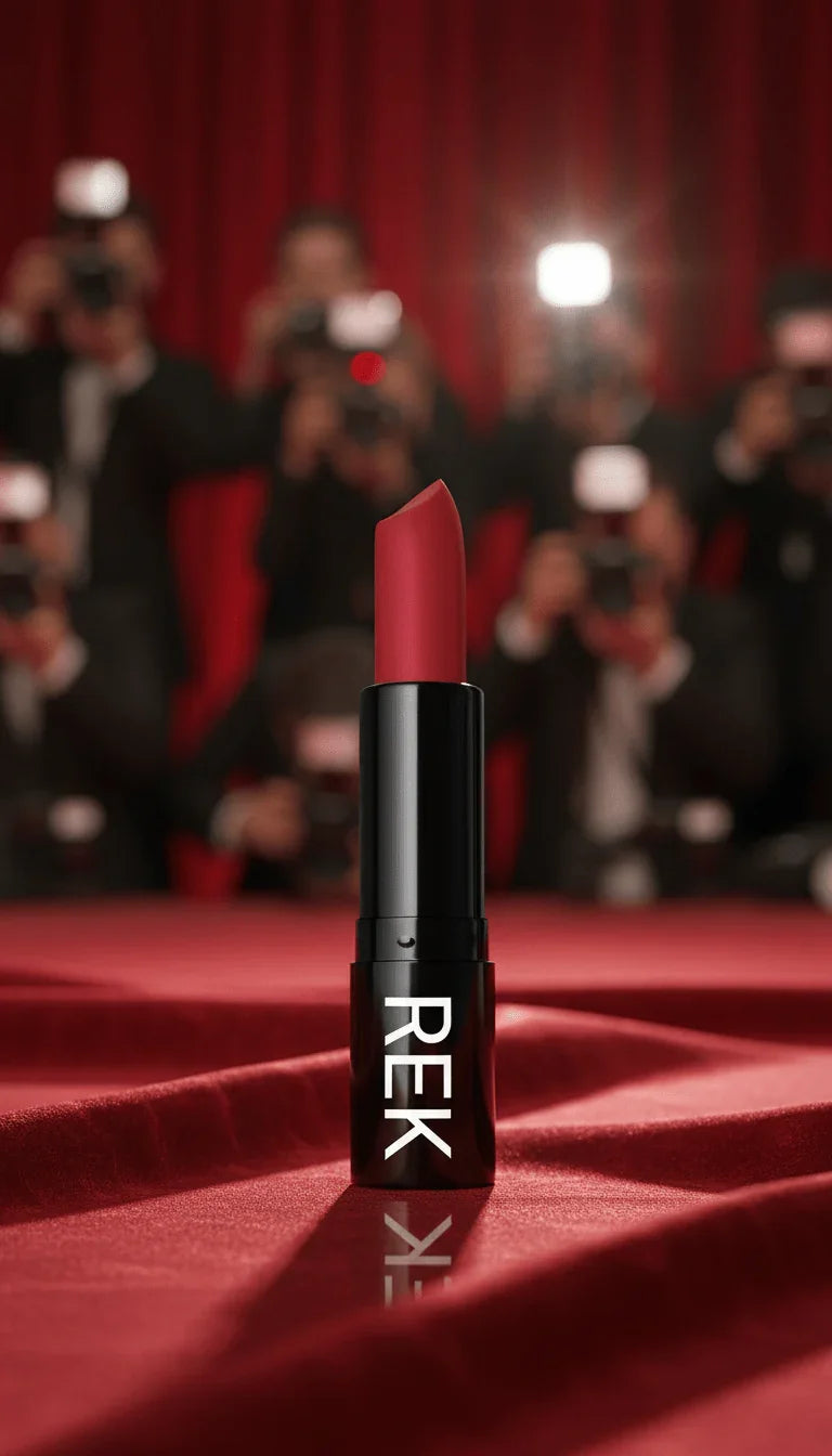 REK Cosmetics REK Matte Lipstick — Luxury Clean, Long-Lasting Vegan Formula