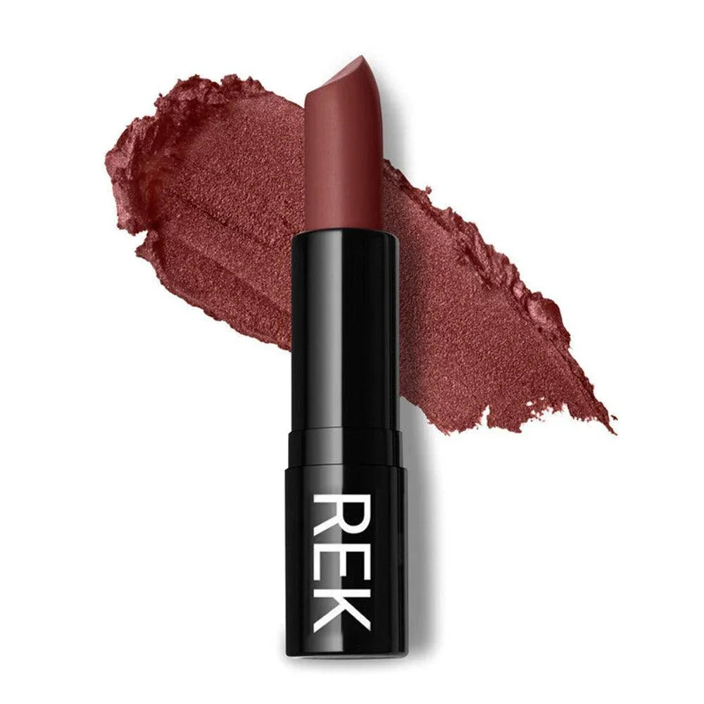 REK Cosmetics REK Matte Lipstick — Luxury Clean, Long-Lasting Vegan Formula