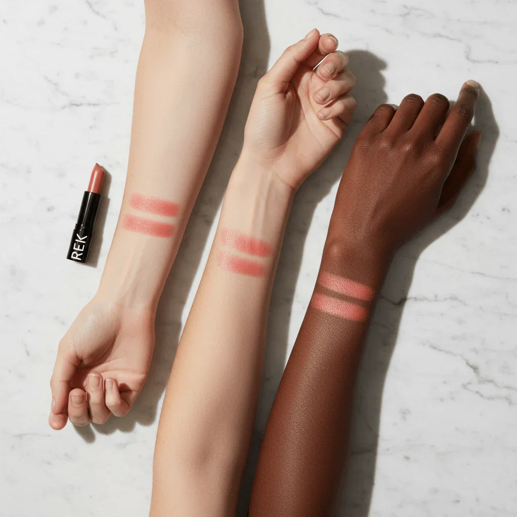REK Cosmetics REK Matte Lipstick — Luxury Clean, Long-Lasting Vegan Formula