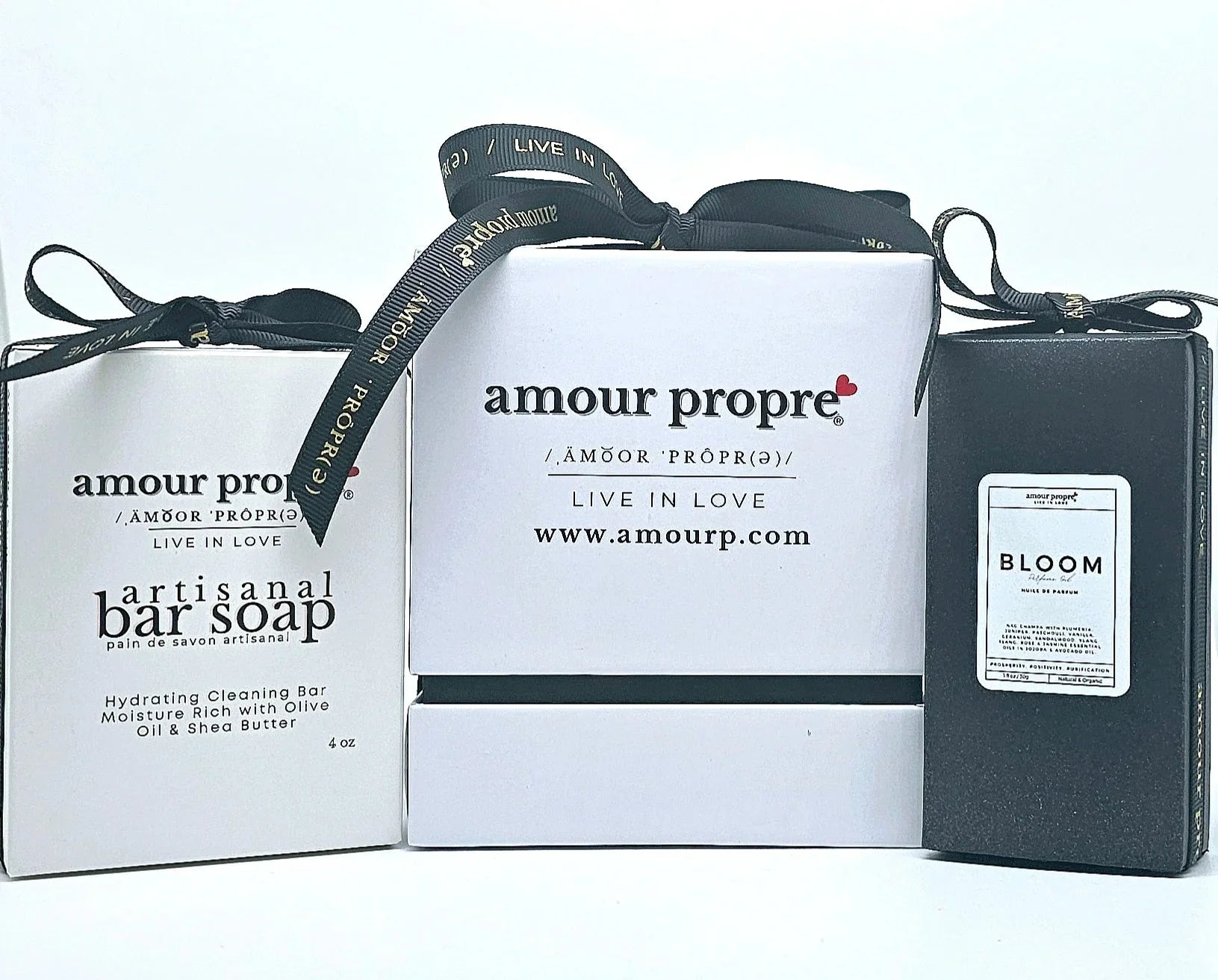 Amour Propre® bougie de luxe handpoured Luxury Soy Candle - 12oz