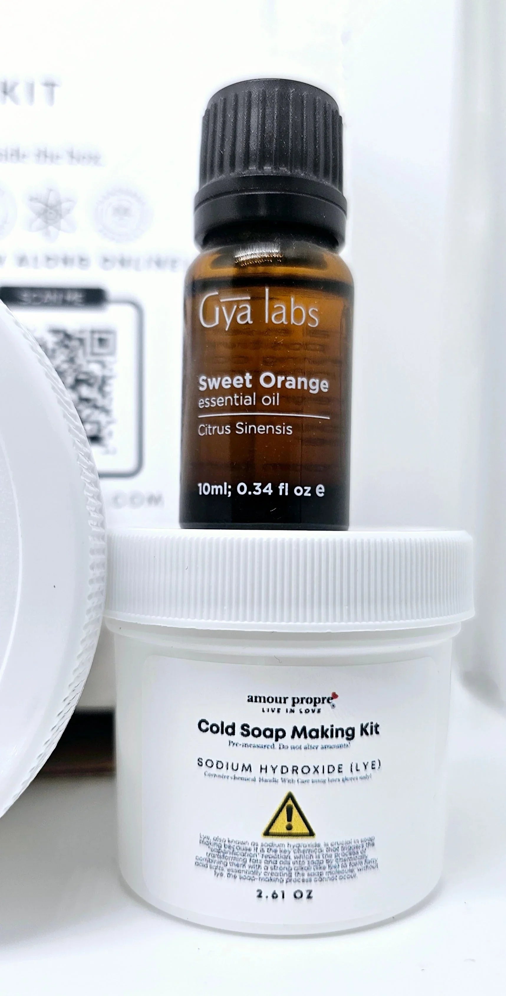 Amour Propre® Amour Propre Cold Process Soap Making Kit | Create Your Own Luxurious Botanical Soap Bars!