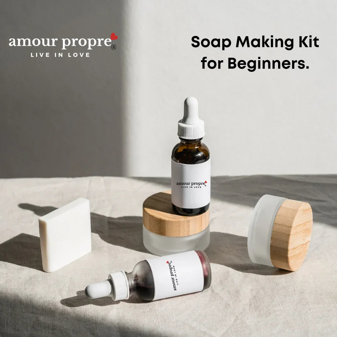 Amour Propre® Amour Propre Cold Process Soap Making Kit | Create Your Own Luxurious Botanical Soap Bars!