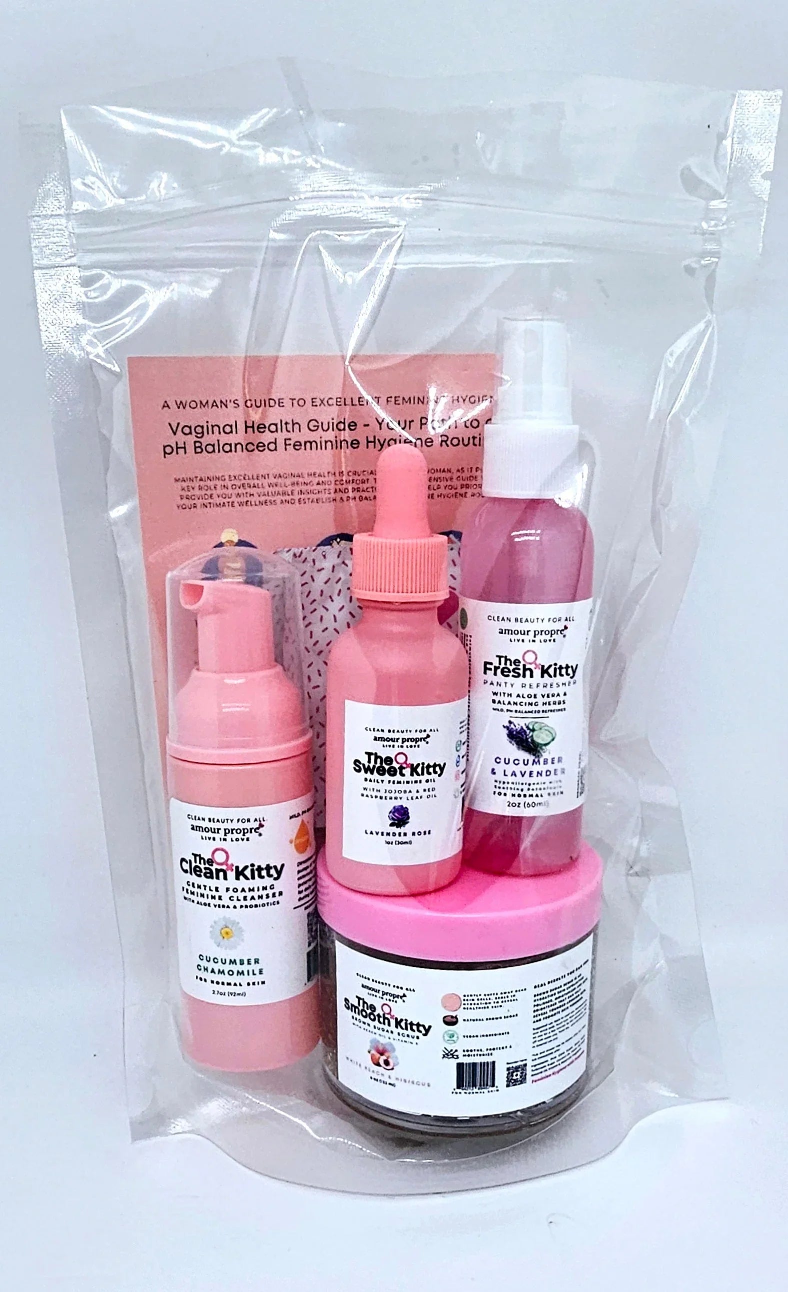 Amour Propre® The Kitty Kit - Ultimate Feminine Hygiene Care Kit