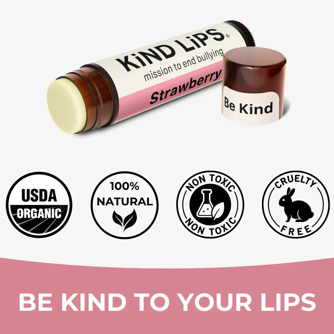 Kind Lips Strawberry Organic Lip Balm