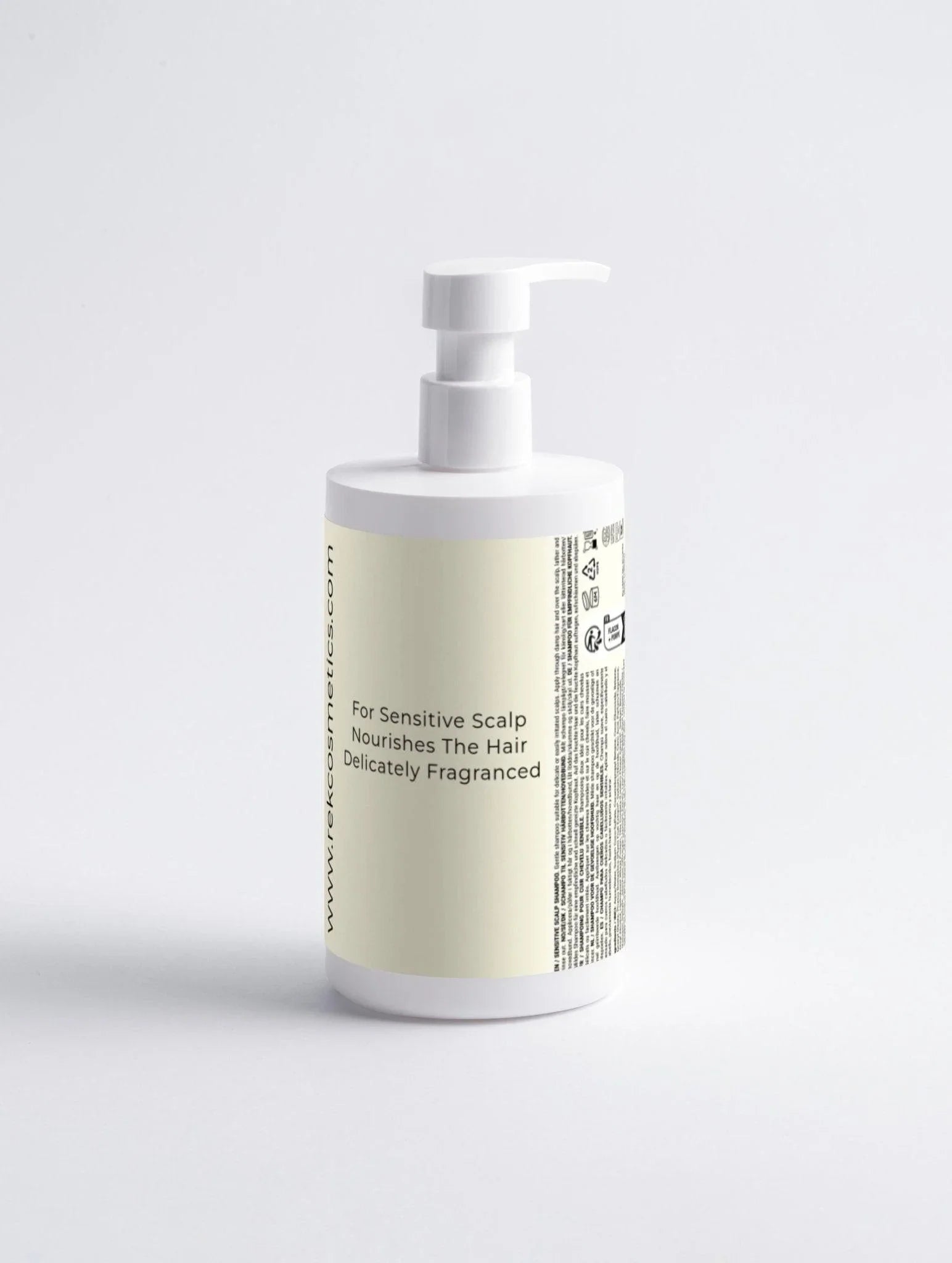 REK Cosmetics Sensitive Scalp Shampoo – Gentle, Nourishing Formula