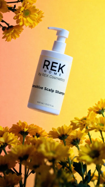 REK Cosmetics Sensitive Scalp Shampoo – Gentle, Nourishing Formula - Image 2