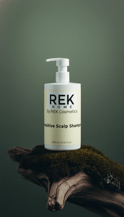 REK Cosmetics Sensitive Scalp Shampoo – Gentle, Nourishing Formula - Image 1