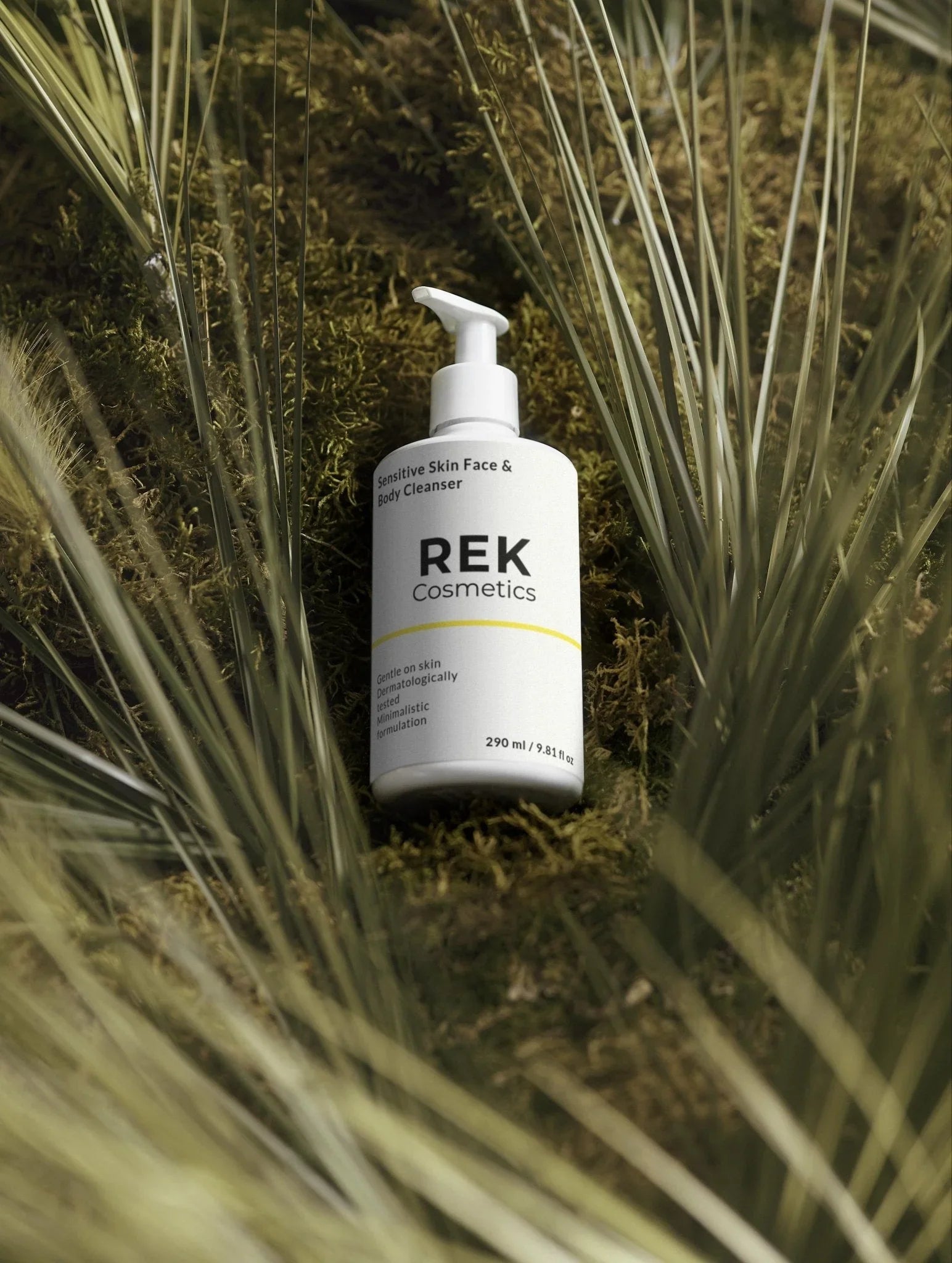 REK Cosmetics Sensitive Skin Face & Body Cleanser