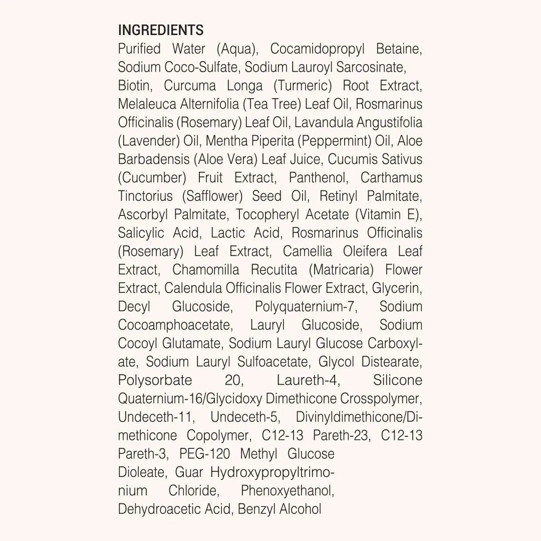 HAIRtamin Biotin & Botanicals Shampoo