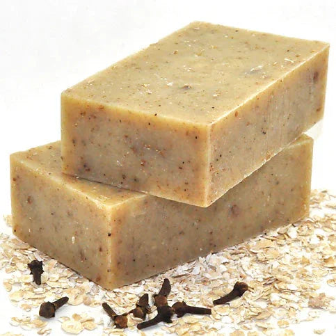 Soaplandia Spiced Oatmeal Bar Soap, Certified Organic