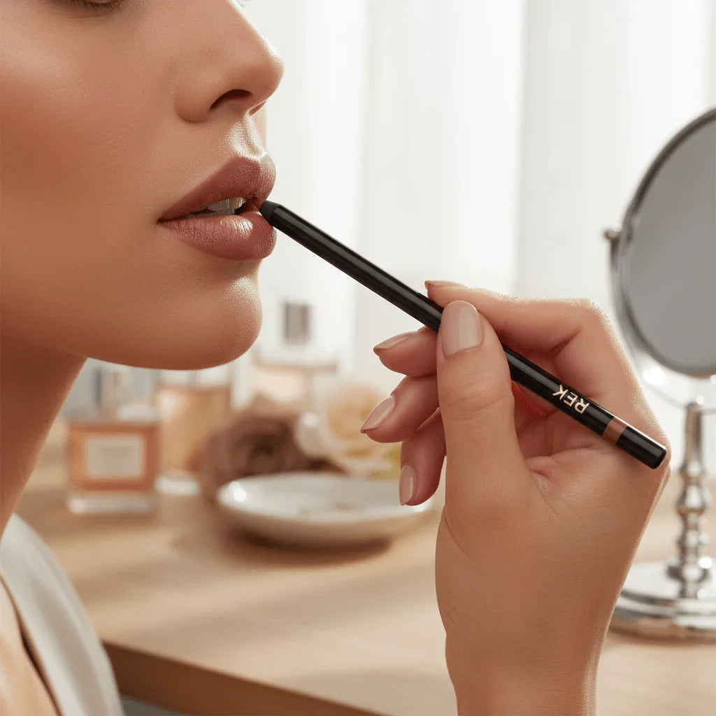 REK Cosmetics Gel Lip Liner Collection | Smooth, Defined Lips | Longwear, Creamy Finish
