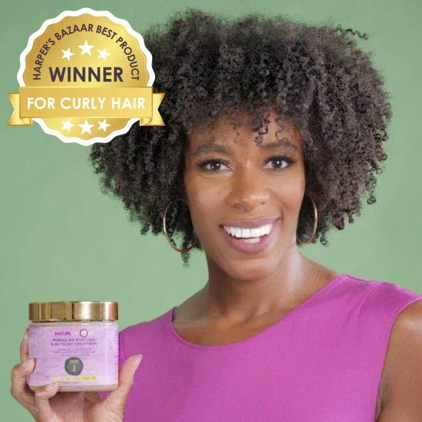 Naturalicious Step 1: Moroccan Rhassoul 5-in-1 Clay Treatment (For Tight Curls)