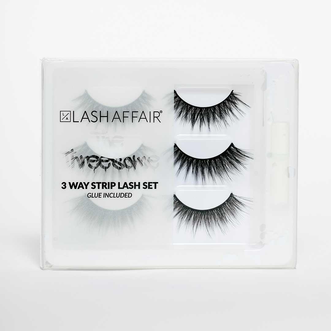 Lash Affair The Threesome | 3 Way Strip Lash Set