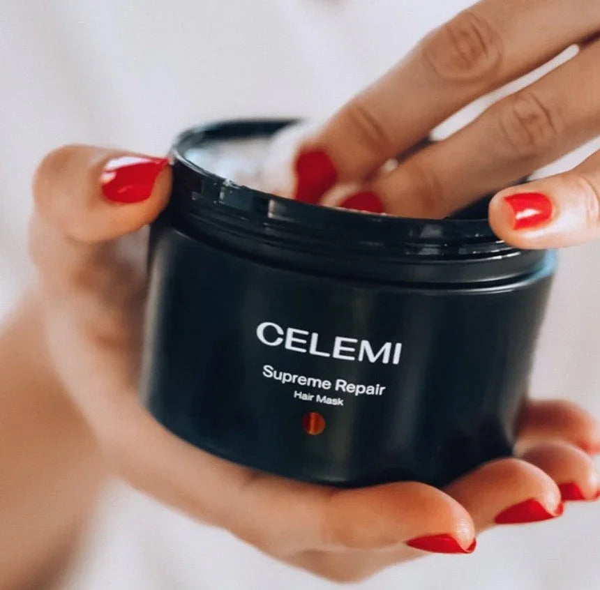 Celemi Cosmetics Restorative hair mask with hydrolyzed keratin and avocado oil