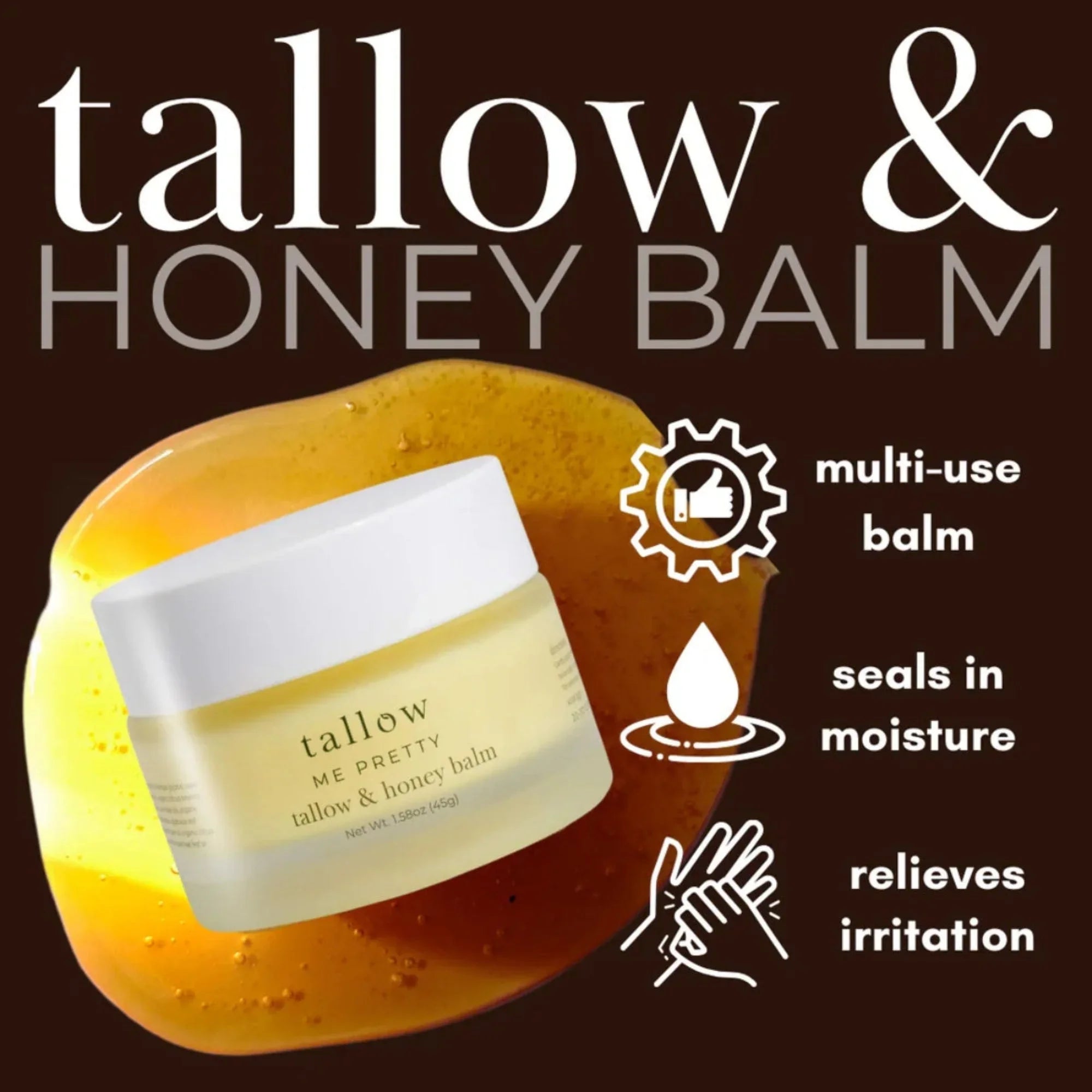 Tallow Me Pretty Tallow & Honey Balm