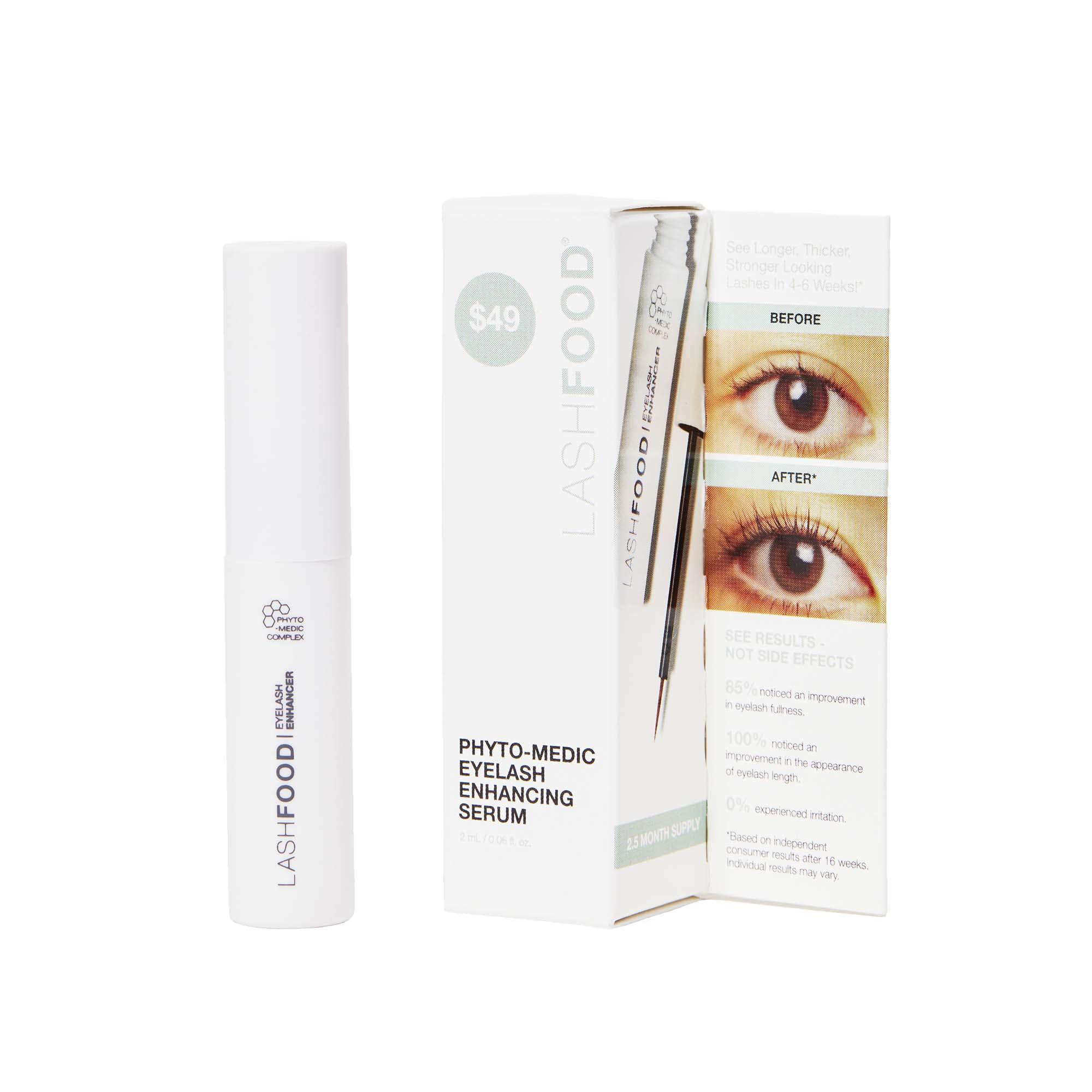 LASHFOOD Eyelash Enhancing Serum, 2 Month Supply
