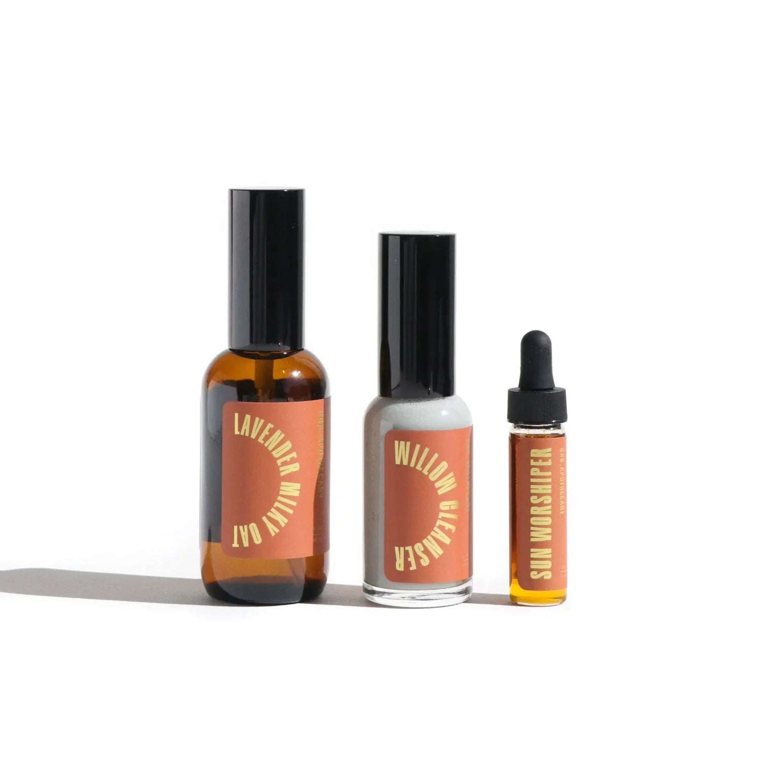 URB APOTHECARY Daily Vitality Trio with Willow Cleanser - Prone Skin