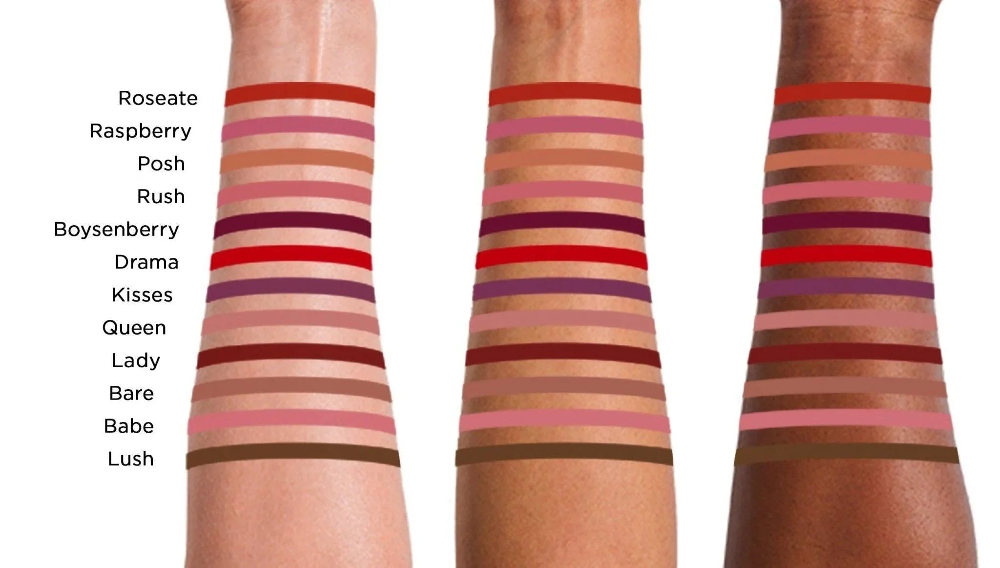 REK Cosmetics Velvet Lip Liners