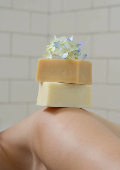 Summer Solace Tallow Violet & Lemon Basil Soap – Made with A2/A2 Milk | Floral & Citrusy - Image 4