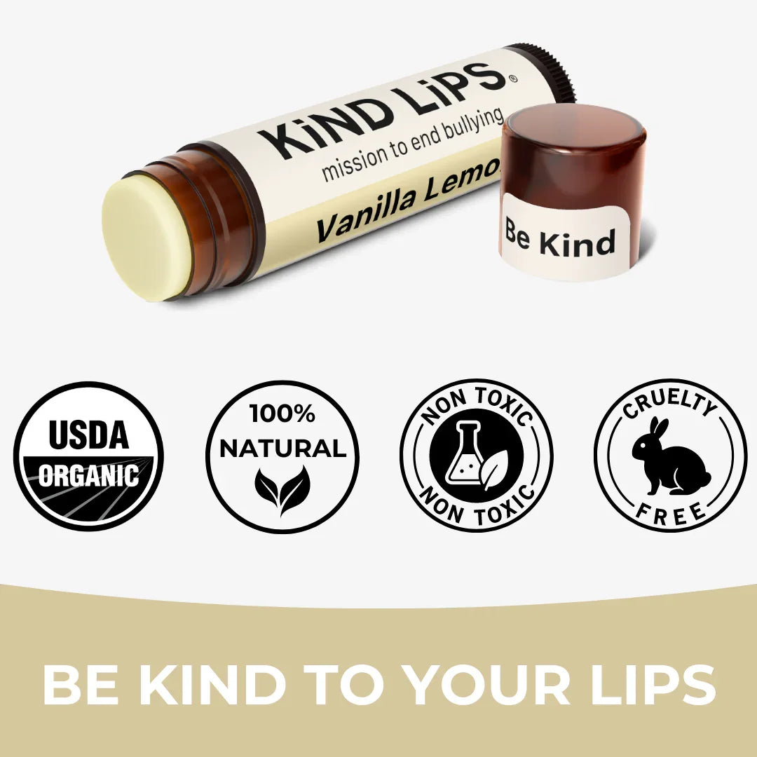 Kind Lips Vanilla Lemon Organic Lip Balm