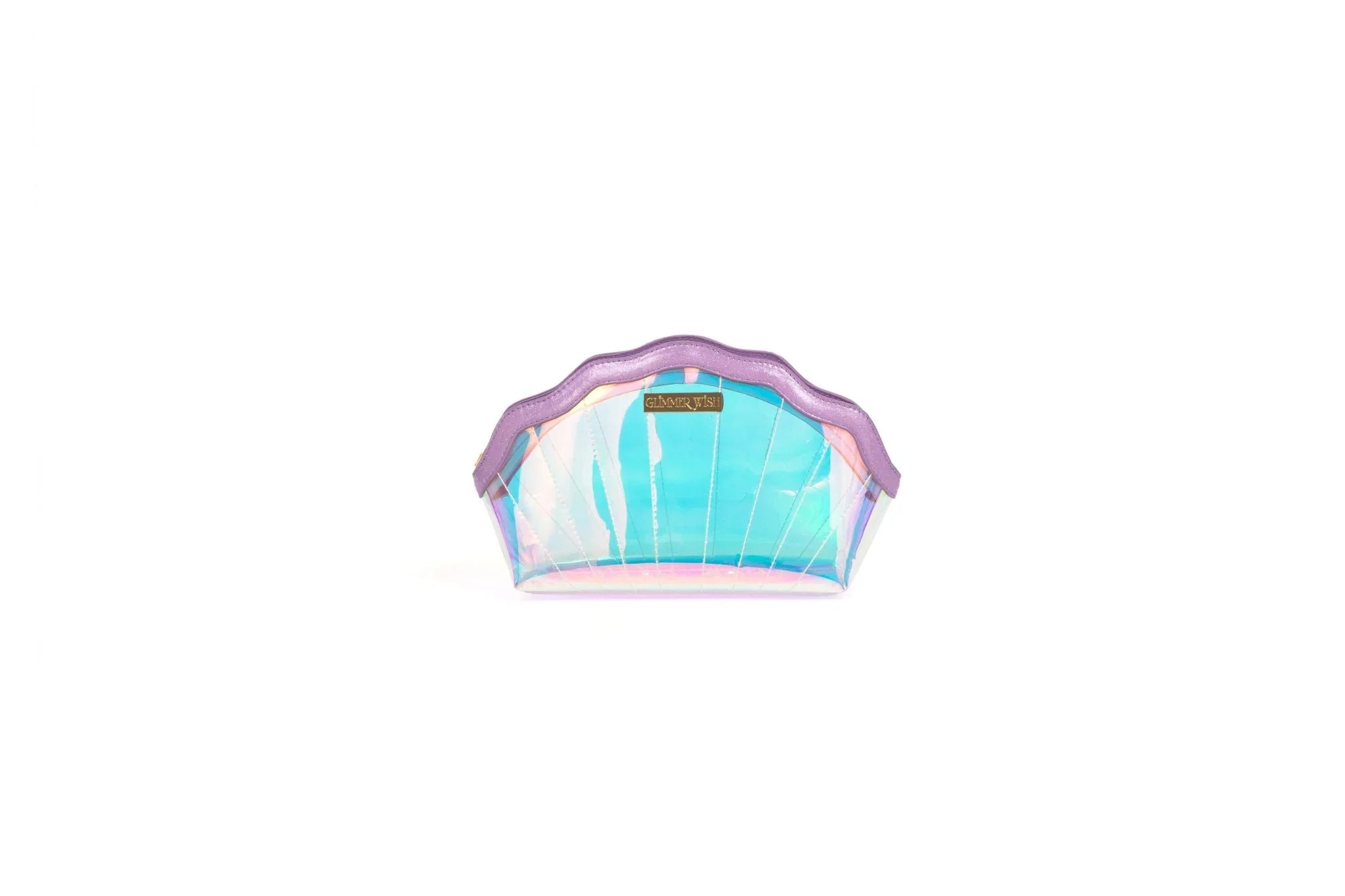 Glimmer Wish Mermaid Shell Cosmetic Bag