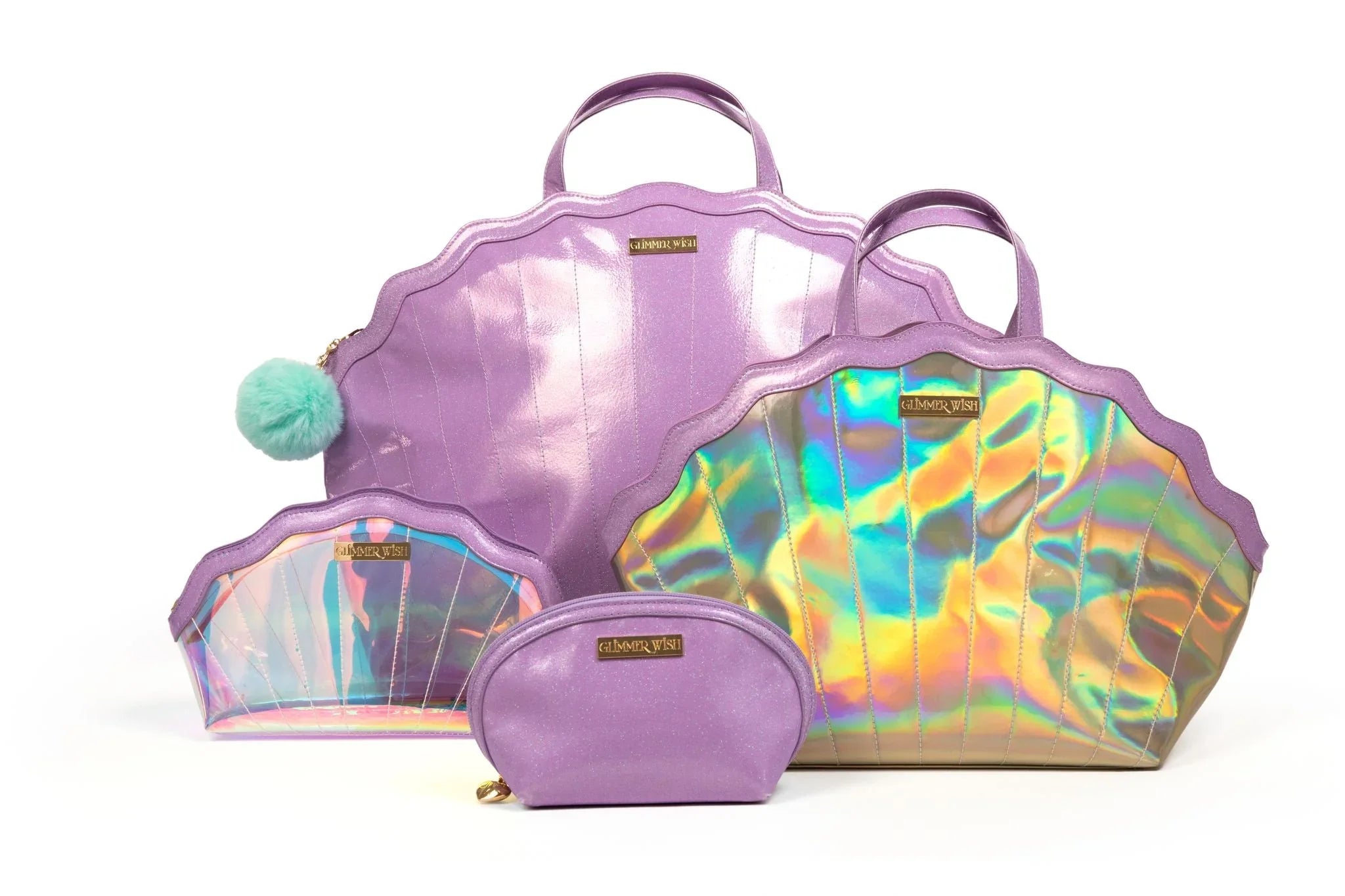 Glimmer Wish Mermaid Travel Luggage Set