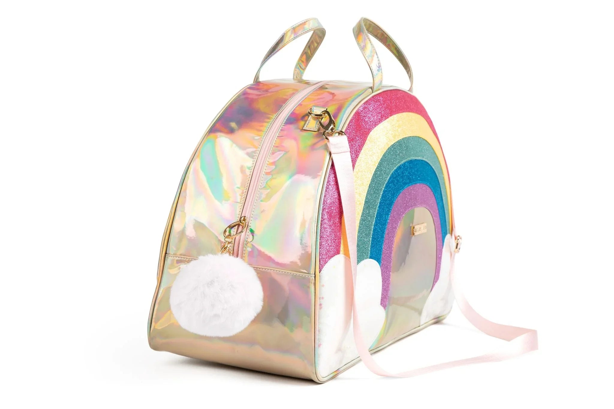 Glimmer Wish Unicorn Rainbow Overnight Bag