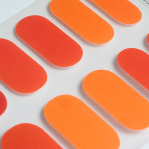 Candied Nails Orange Cream Gel Nails