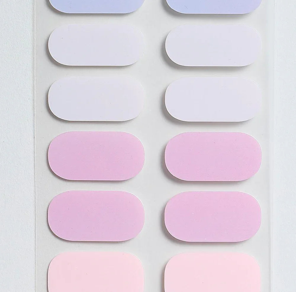Candied Nails Pastel Colors Gel Nails