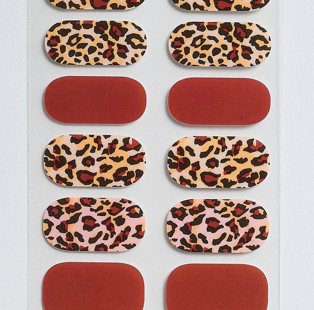 Candied Nails Red Cat Gel Nails
